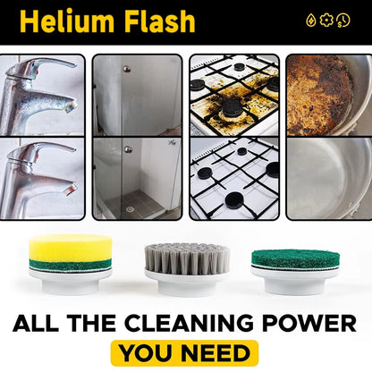 Electric Multipurpose Cleaning Brush Kitchen Gadgets Hair Brushes Bathroom Broom Toilet Household Cordless Spin Scrubber Mops
