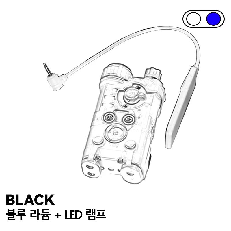 NGAL Flashlight with Storage Box M300 M600 Surefir PEQ15 DBAL Outdoor Accessories