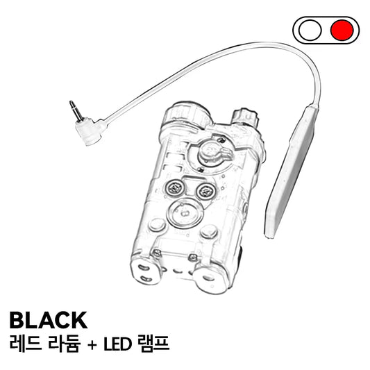 NGAL Flashlight with Storage Box M300 M600 Surefir PEQ15 DBAL Outdoor Accessories