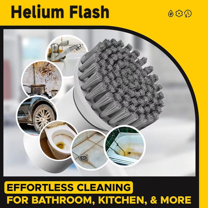 Electric Multipurpose Cleaning Brush Kitchen Gadgets Hair Brushes Bathroom Broom Toilet Household Cordless Spin Scrubber Mops